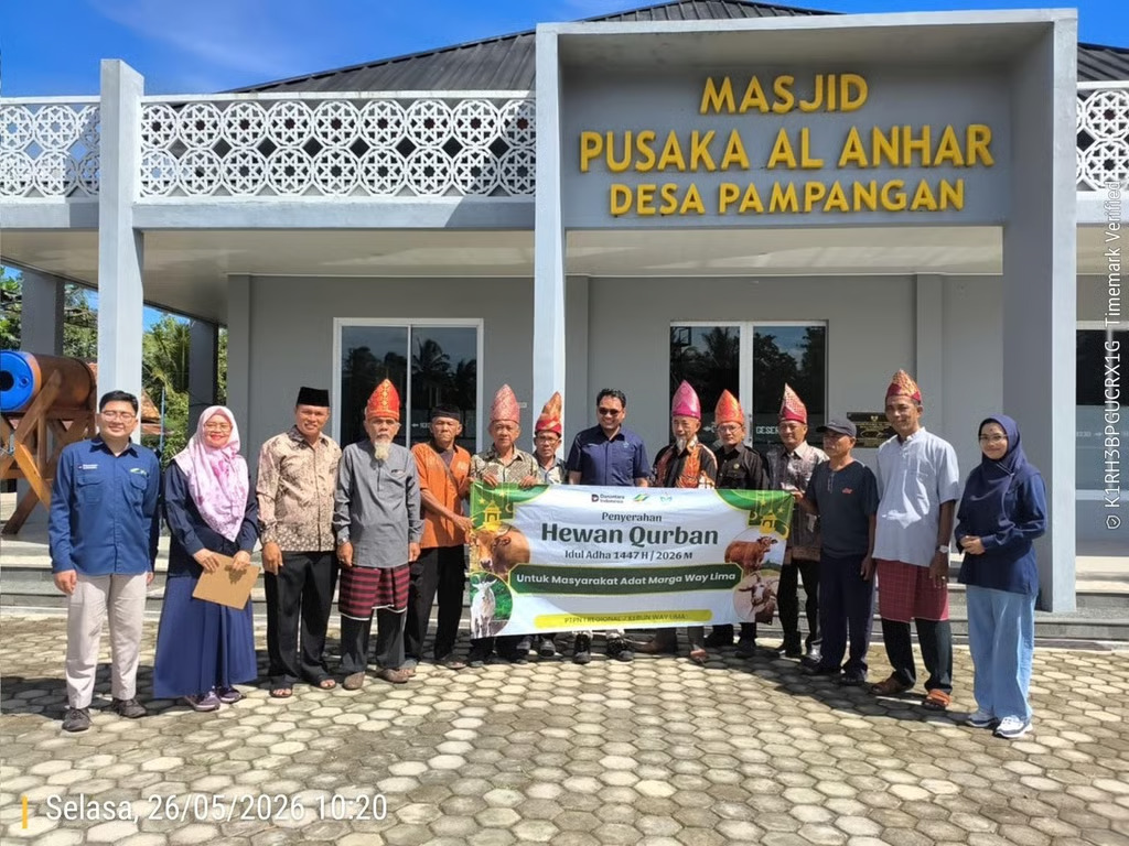 holding perkebunan nusantara perkuat kepedulian sosial, ptpn i sembelih 304 hewan kurban