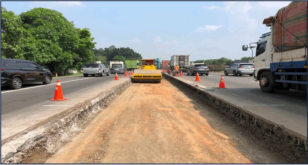 jaga kualitas layanan jalan tol, pt jmtm gelar rekonstruksi perkerasan di sejumlah titik ruas tol cawang–tomang–pluit dan jakarta–tangerang
