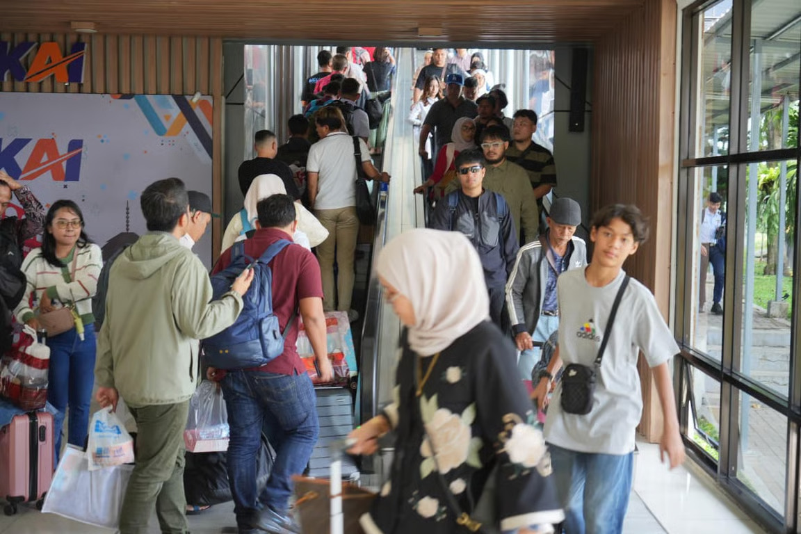 libur panjang idul adha 2026, bandung jadi tujuan favorit pelanggan kereta api