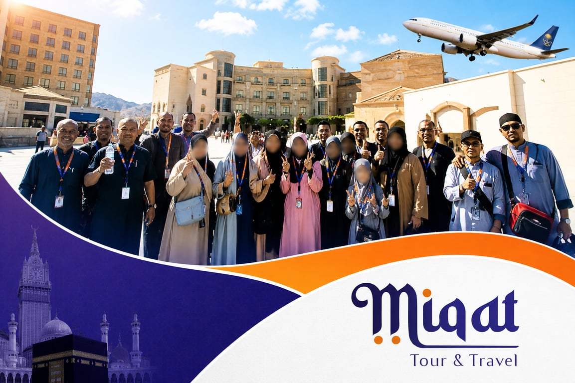 miqat tour & travel, spesialis umroh hemat dengan layanan visa dan tiket pesawat resmi