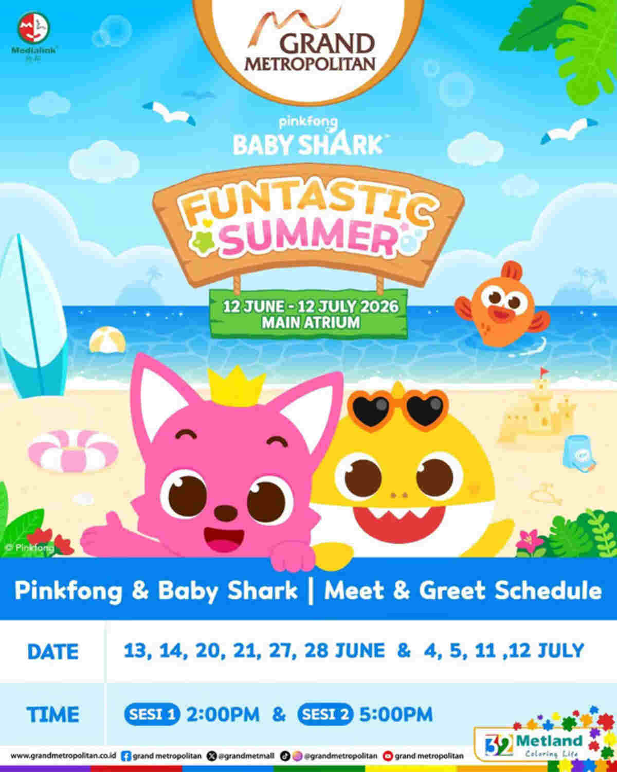 pertama di bekasi, pinkfong and baby shark hadir di grand metropolitan bekasi selama libur sekolah (1) pertama di bekasi, pinkfong and baby shark hadir di grand metropolitan bekasi selama libur sekolah (1)