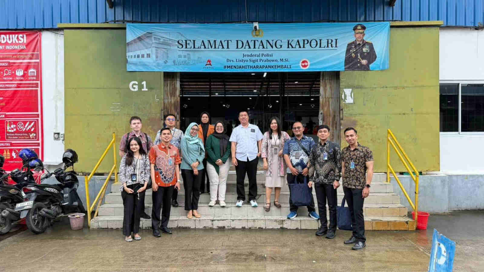bri branch office veteran sukses laksanakan distribusi payroll pt aksara garment indonesia di pemalang
