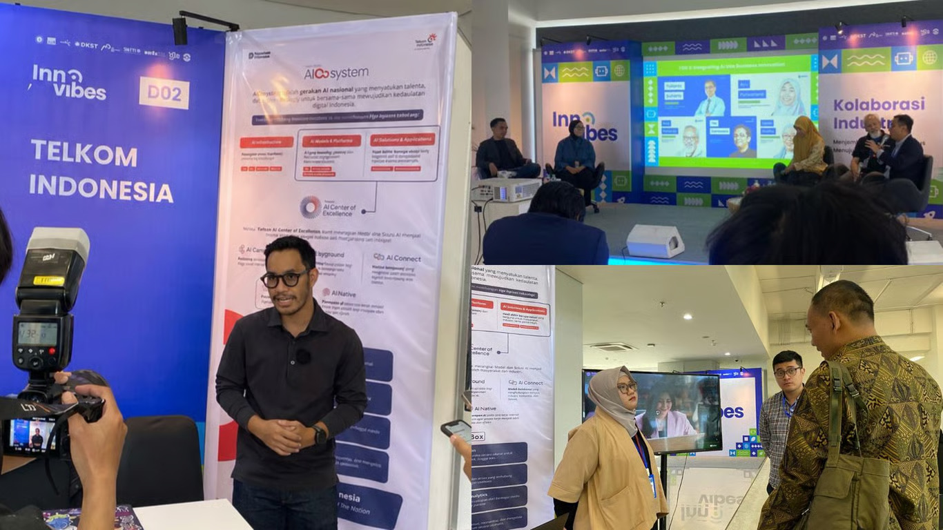 bangun ai sovereignty, telkom indonesia kenalkan aicosystem di innovibes 2026 bangun ai sovereignty, telkom indonesia kenalkan aicosystem di innovibes 2026