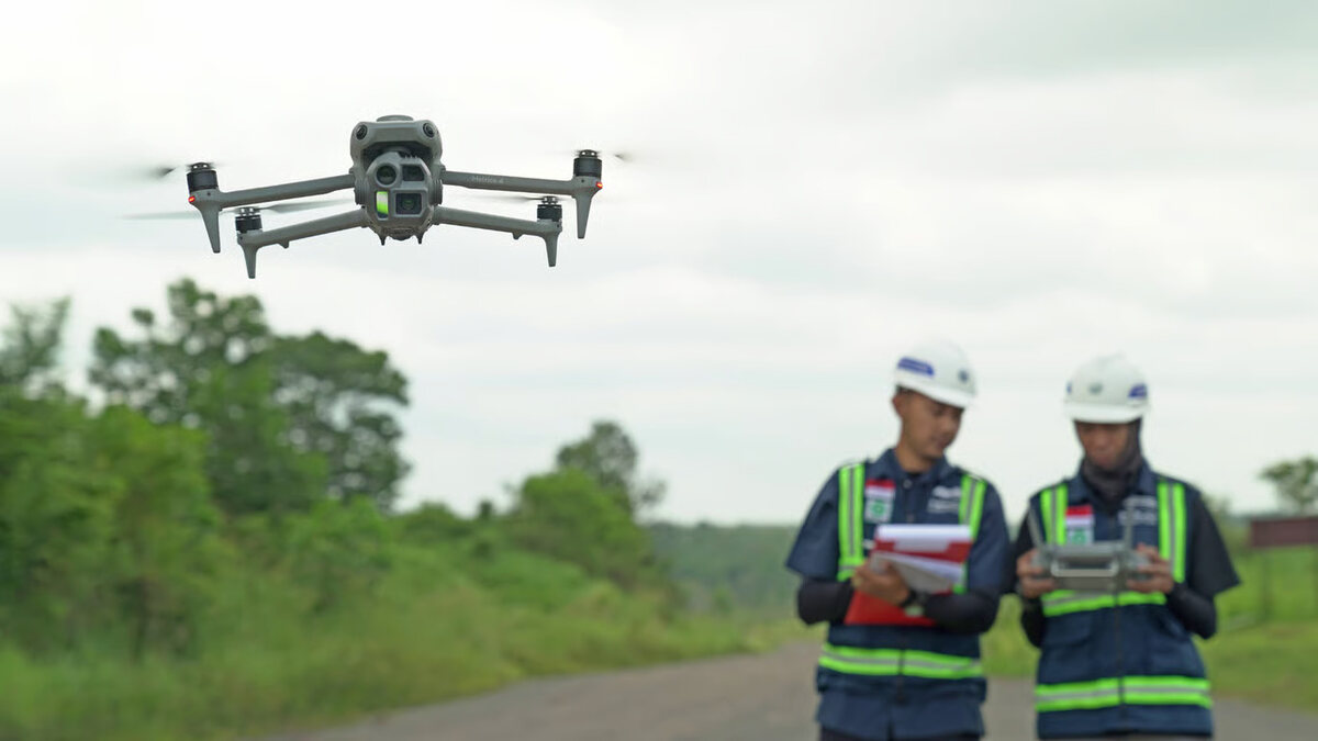 drone dji matrice 4e untuk survei dan pemetaan presisi drone dji matrice 4e untuk survei dan pemetaan presisi