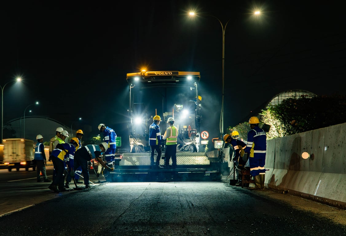 dukung perjalanan yang aman dan nyaman, pt jasamarga tollroad maintenance laksanakan pekerjaan preservasi jalan tol jagorawi