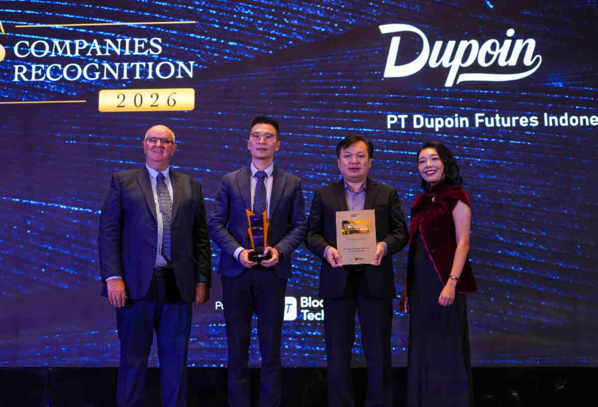 dupoin futures raih penghargaan top futures broker 2026 dari bloomberg technoz bersama indonesia data dupoin futures raih penghargaan top futures broker 2026 dari bloomberg technoz bersama indonesia data