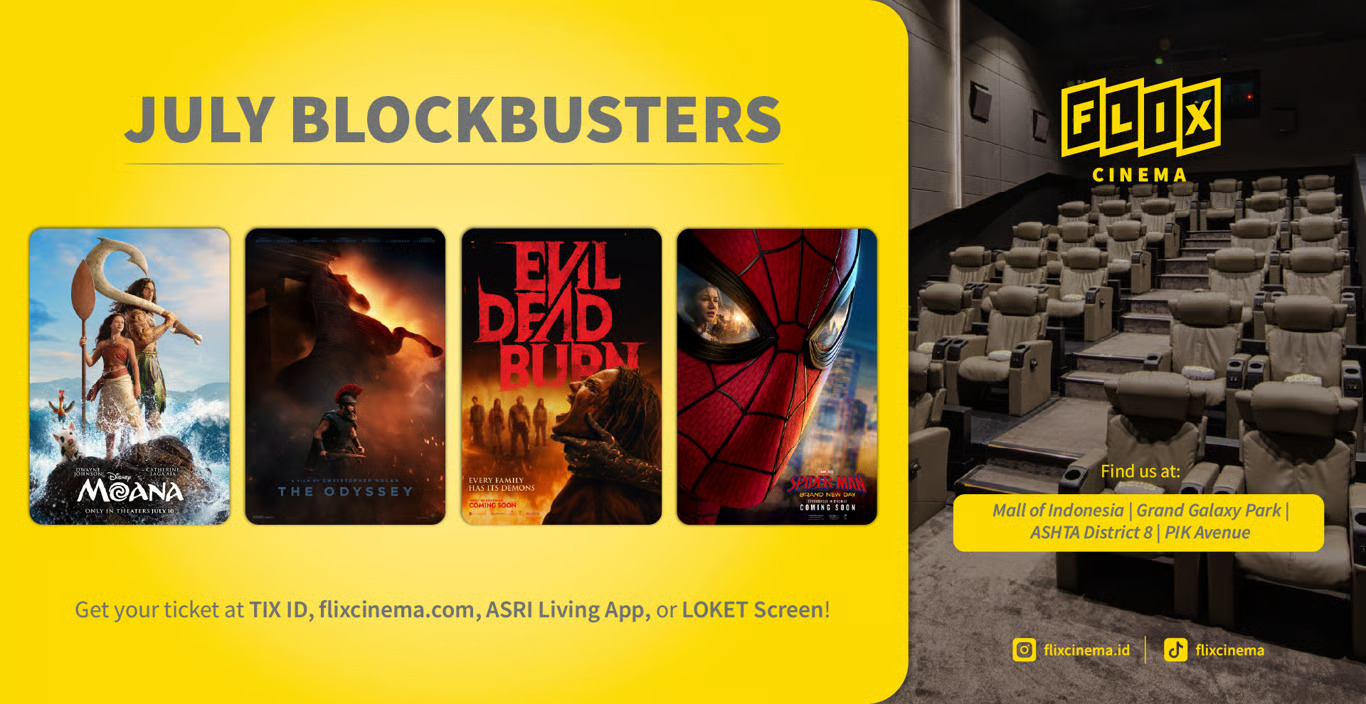 flix cinema hadirkan deretan film blockbuster bulan juli flix cinema hadirkan deretan film blockbuster bulan juli