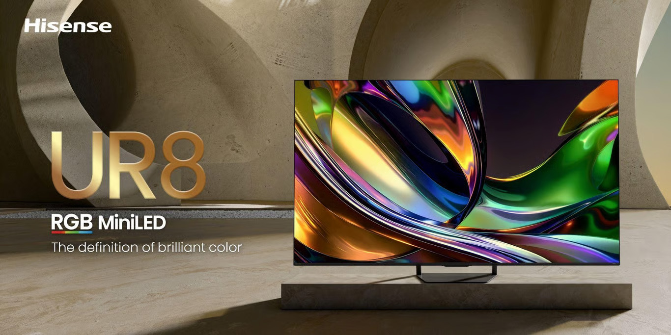 hisense luncurkan rgb miniled tv ur8s, perkuat kepemimpinan teknologi layar tv di indonesia