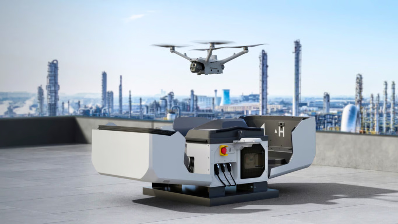 inspeksi aset terjadwal berbasis sistem drone otomatis inspeksi aset terjadwal berbasis sistem drone otomatis