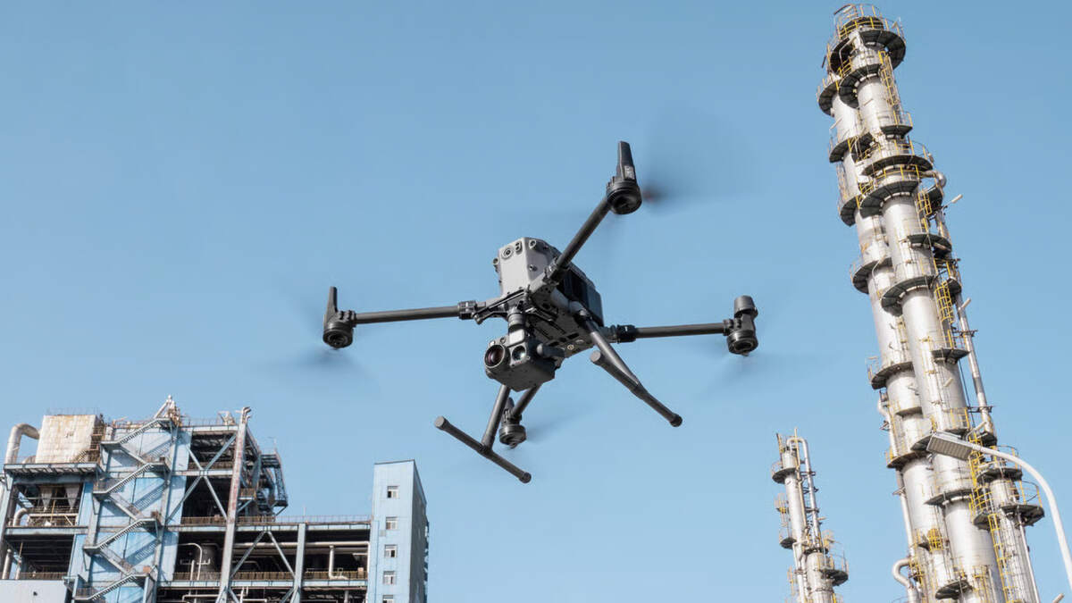 inspeksi visual dan thermal jarak jauh dengan dji zenmuse h30t