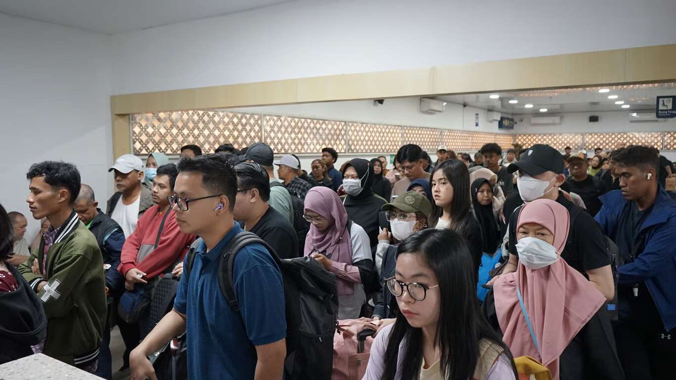 kai bandara layani 3,48 juta penumpang pada semester i 2026