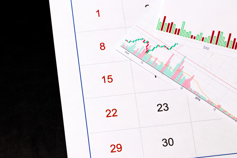 menyusun peta navigasi hari minggu memetakan level kunci dan kalender ekonomi mingguan