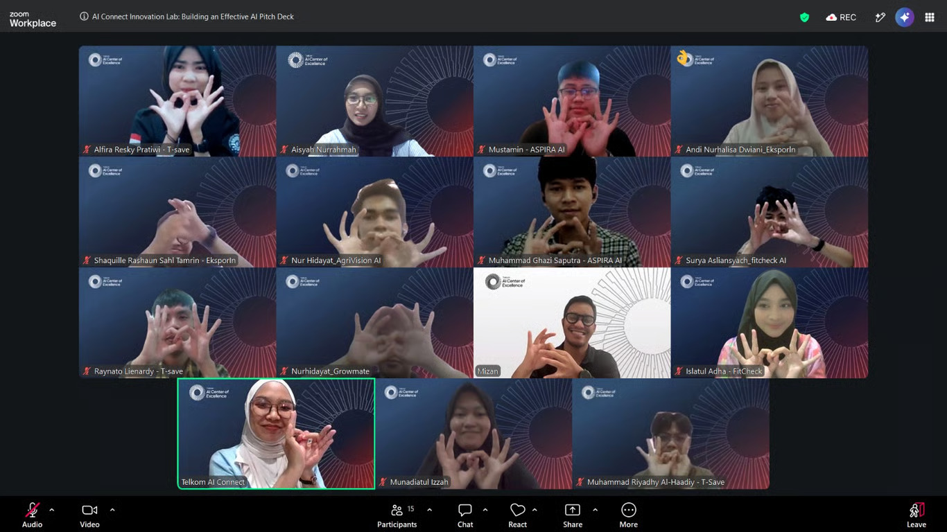 mulai dari 'phenomenon', telkom ai connect bekali peserta menyusun pitch deck proyek ai yang lebih meyakinkan mulai dari 'phenomenon', telkom ai connect bekali peserta menyusun pitch deck proyek ai yang lebih meyakinkan