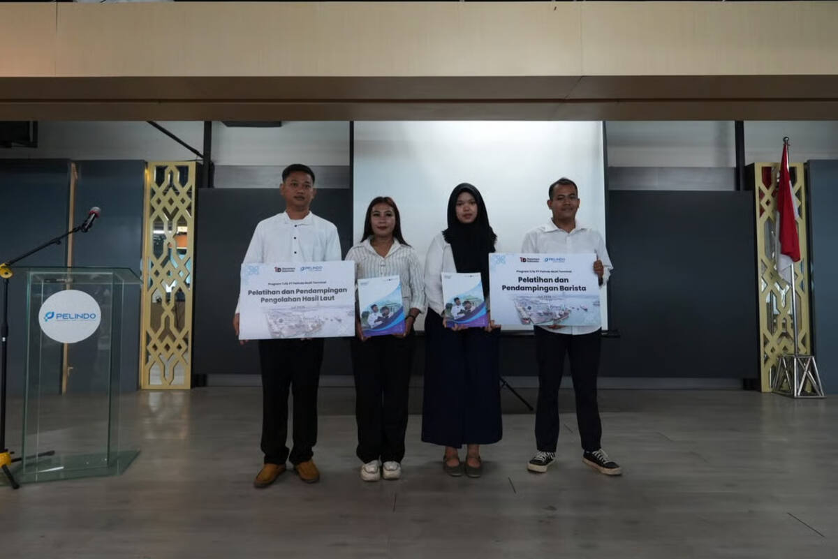 pelindo perkuat pemberdayaan masyarakat belawan melalui program pelatihan dan pendampingan vokasi