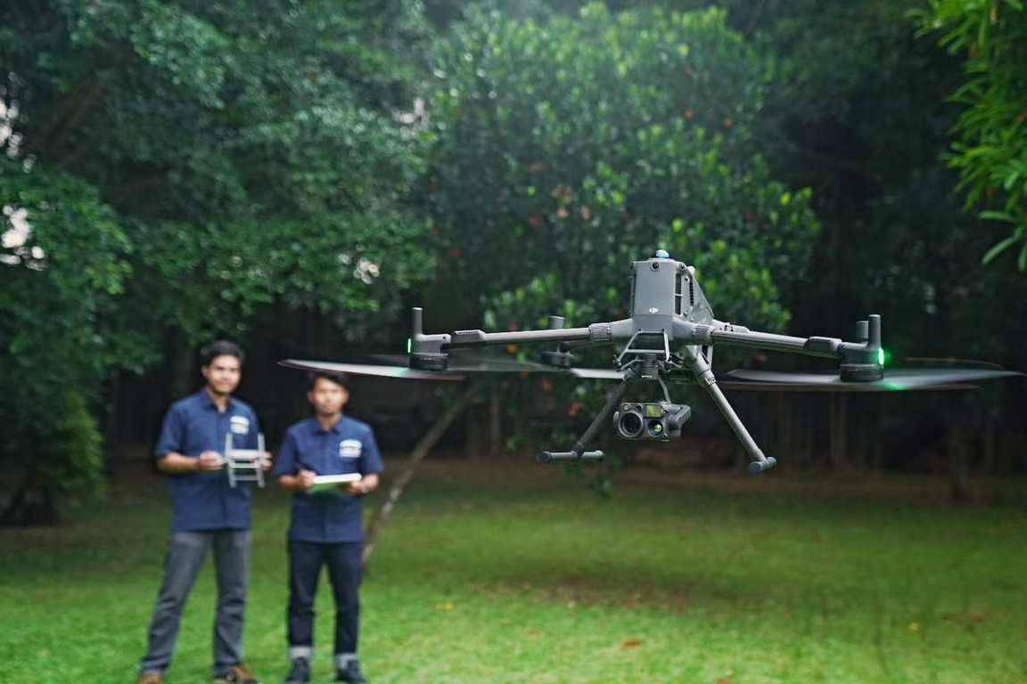 penanggulangan bencana lebih cepat dengan drone
