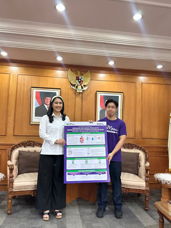 pendiri biomom swiluva ma jajaki kolaborasi dengan kemendukbangga untuk cegah stunting