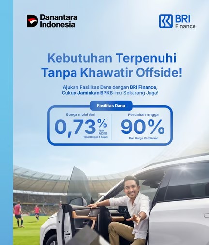 penuhi kebutuhan tanpa khawatir offside, bri finance hadirkan fasilitas dana penuhi kebutuhan tanpa khawatir offside, bri finance hadirkan fasilitas dana