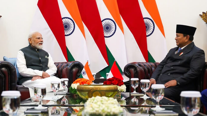 presiden prabowo bersama pm modi (1) presiden prabowo bersama pm modi (1)