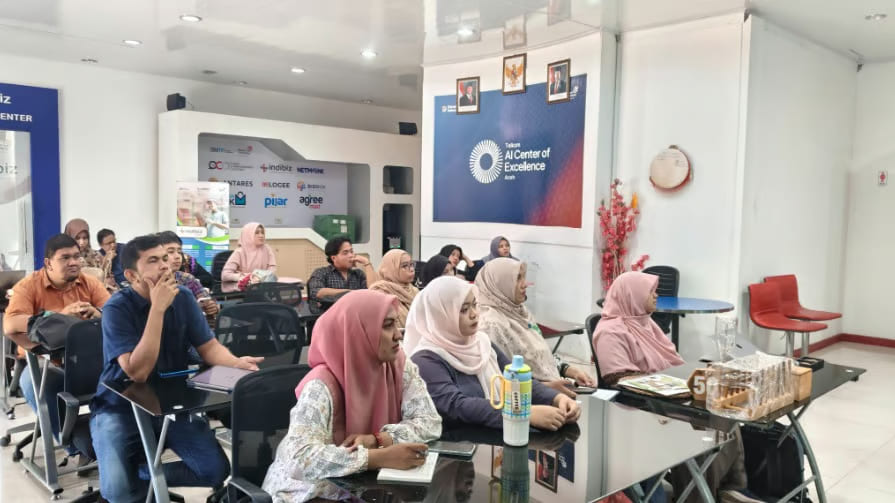 telkom ai center aceh bekali umkm strategi jualan di tiktok dan digital marketing