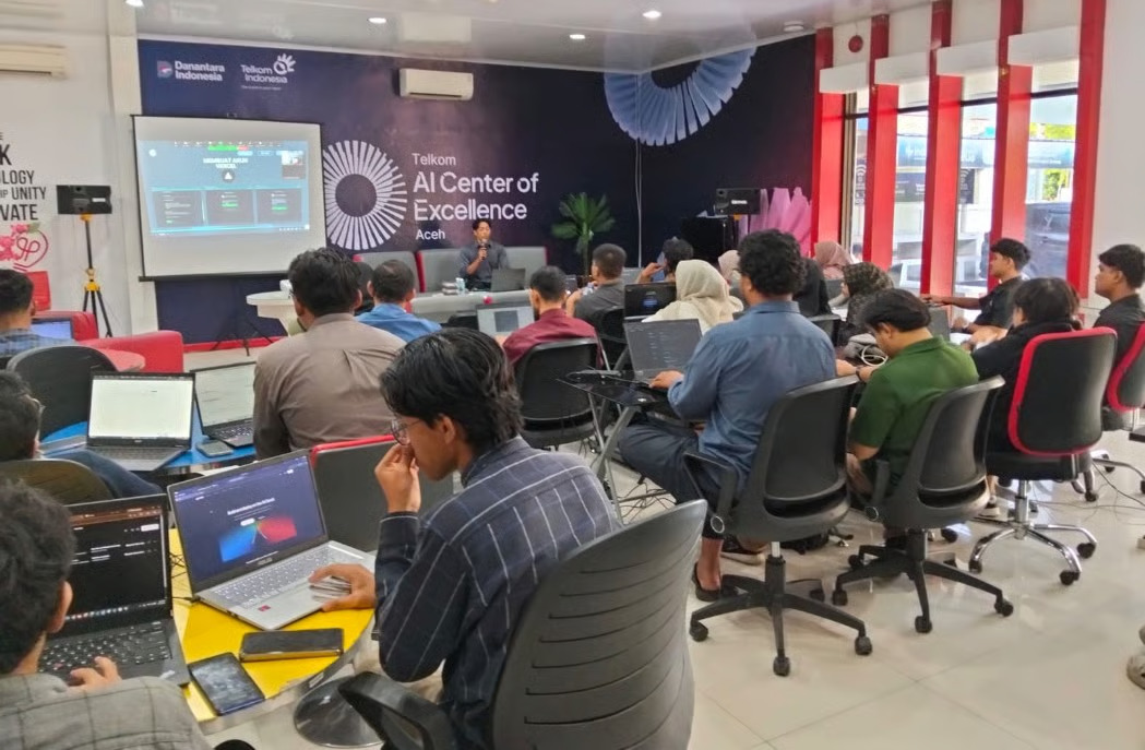 telkom ai center aceh dorong generasi muda kuasai teknik coding tanpa ngoding melalui pemanfaatan ai telkom ai center aceh dorong generasi muda kuasai teknik coding tanpa ngoding melalui pemanfaatan ai
