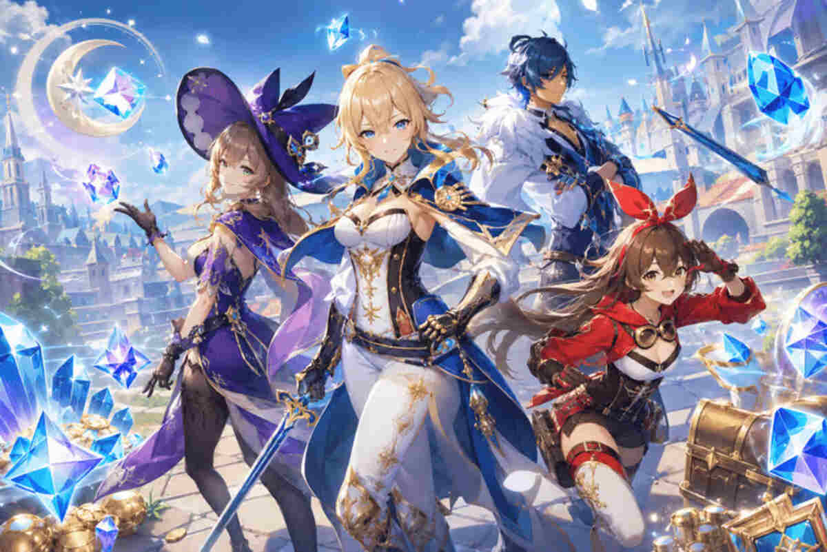 top up genshin impact lebih praktis untuk mendapatkan genesis crystals dan karakter favorit