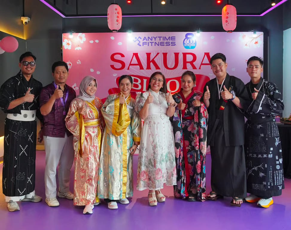 anytime fitness asia resmikan klub ke 600 di asia, indonesia rayakan dengan pembukaan anytime fitness sakura garden city cipayung