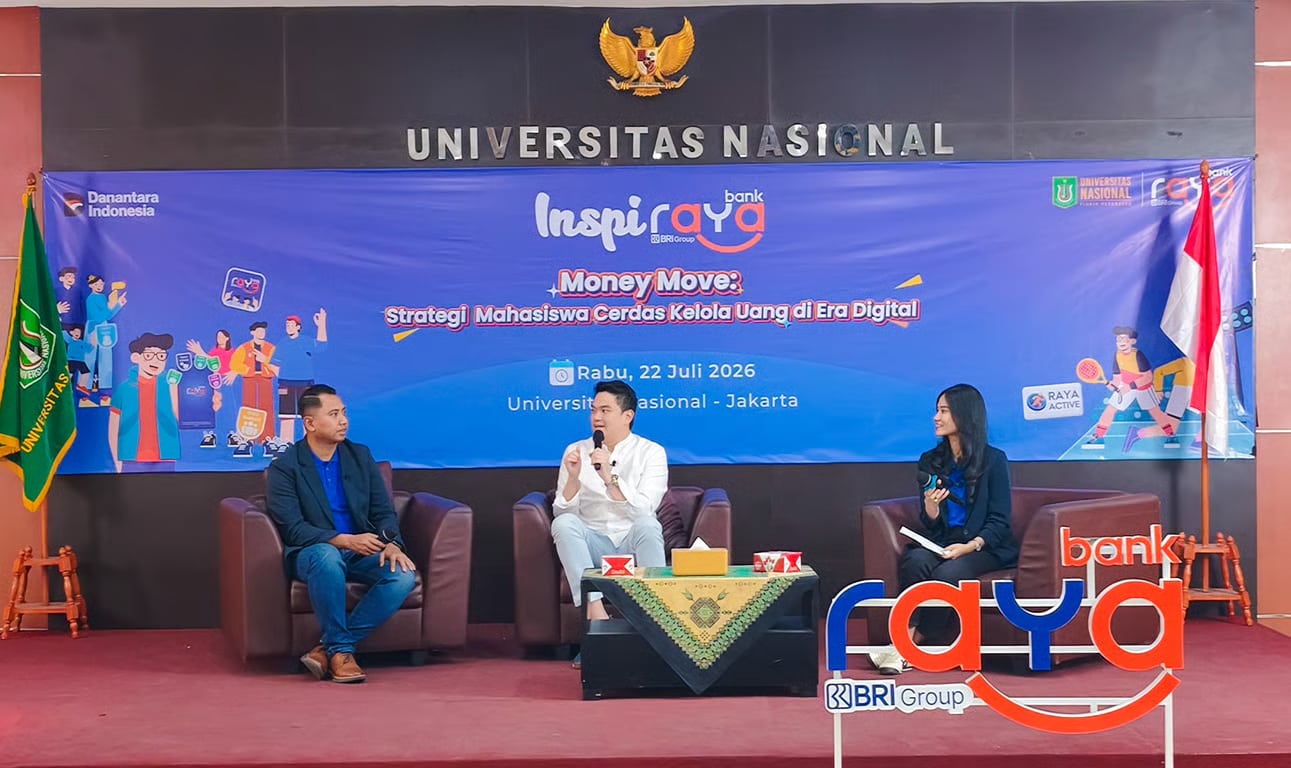 bank raya dorong mahasiswa bangun kebiasaan finansial sehat