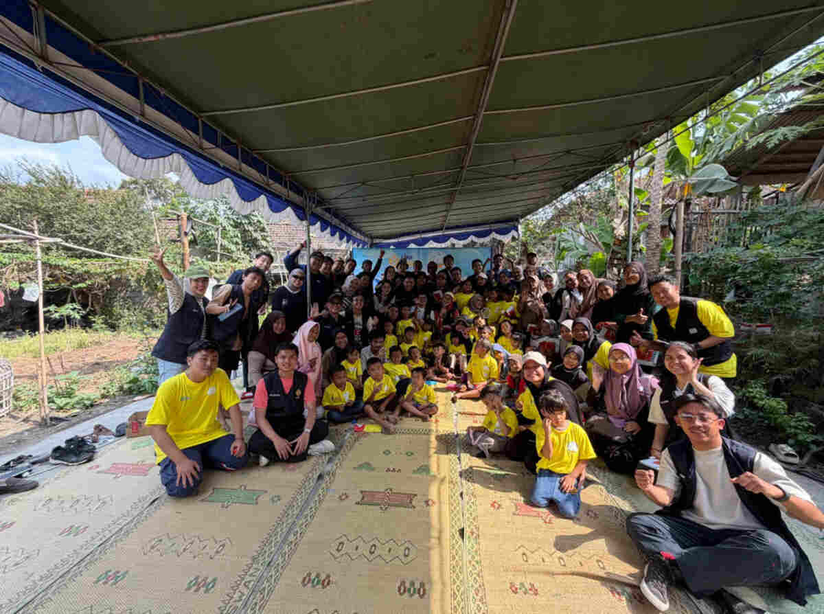 bantaran sungai gajahwong jadi panggung cita cita