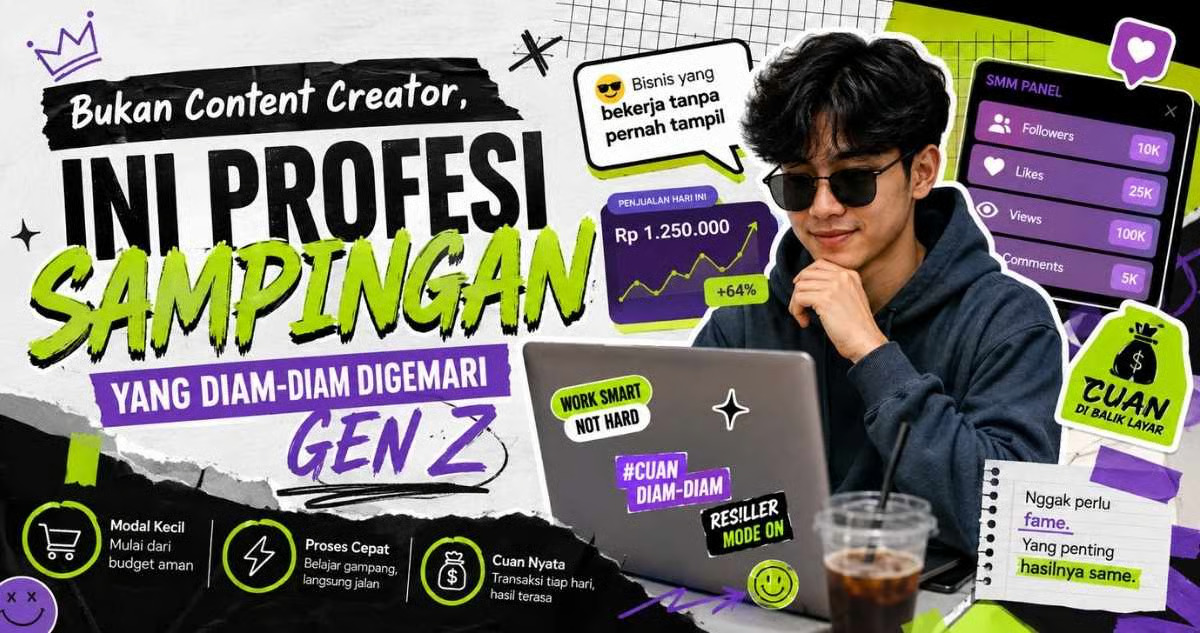 bukan content creator, ini profesi sampingan yang diam diam digemari gen z