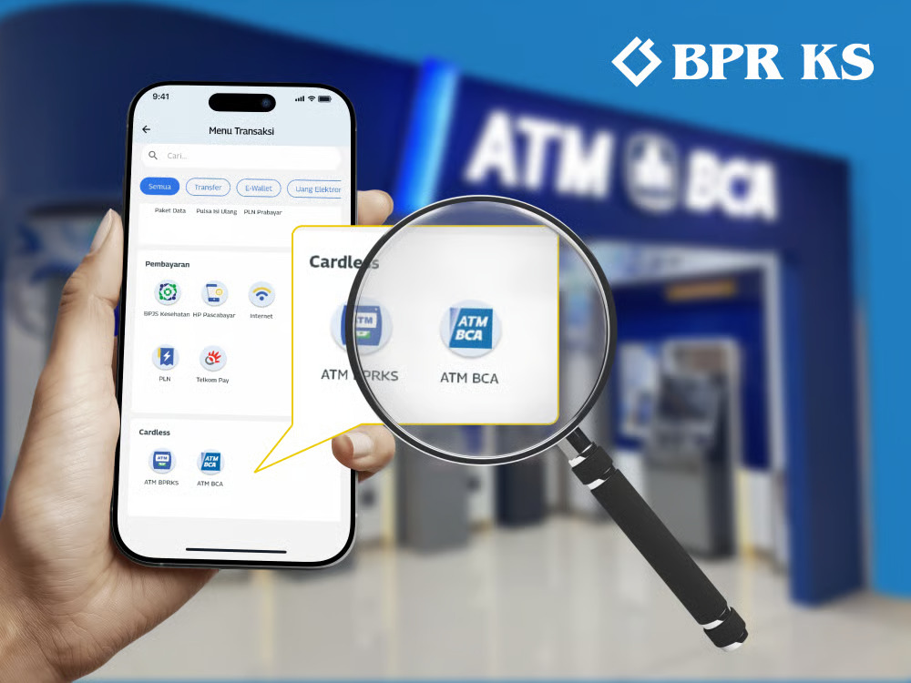 cara tarik tunai tanpa kartu di atm bca lewat mobile banking ksku
