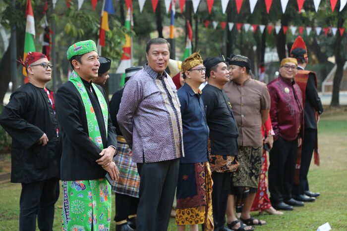 jajaran manajemen bri region 6 hadiri upacara kemerdekaan (1)