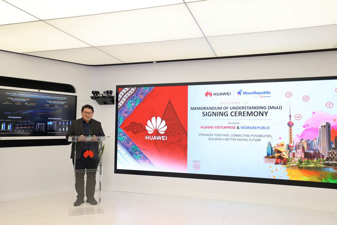 morarepublic dan huawei indonesia jalin kemitraan strategis untuk percepat transformasi digital sektor enterprise