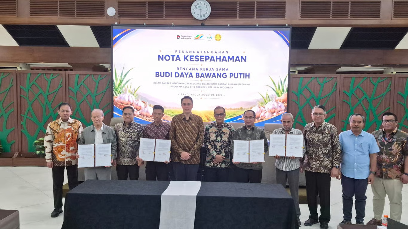 ptpn group akselerasi swasembada bawang putih nasional