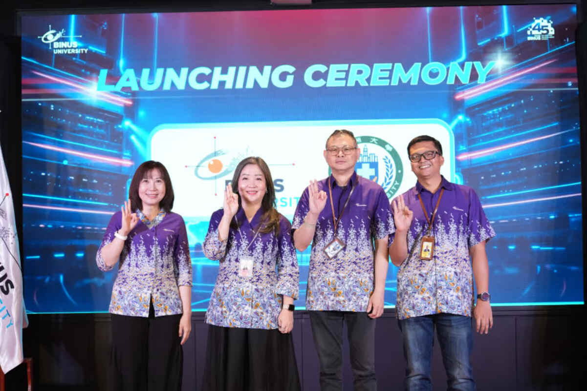 binus @medan luncurkan joint degree digital business bersama asia university taiwan