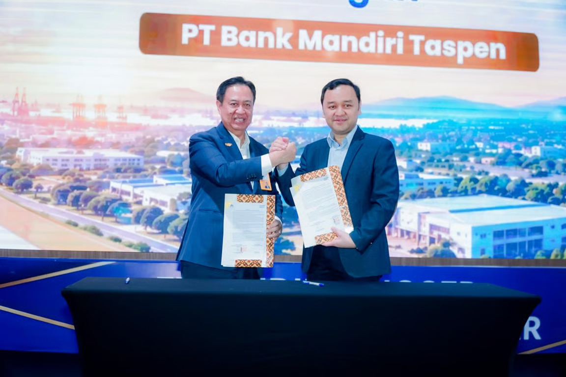 bank mandiri taspen dan kiw perkuat sinergi lewat penandatanganan mou