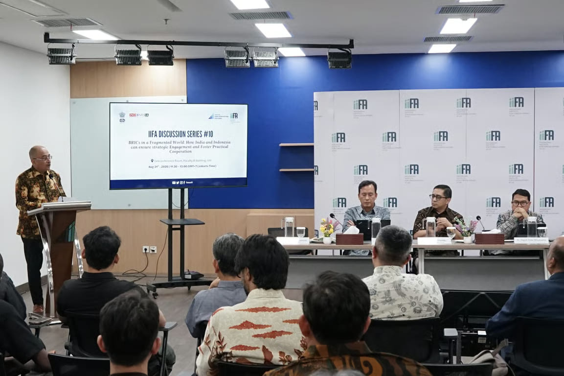 dubes india sandeep chakravorty soroti penguatan hubungan strategis india indonesia melalui brics dalam iifa discussion dubes india sandeep chakravorty soroti penguatan hubungan strategis india indonesia melalui brics dalam iifa discussion