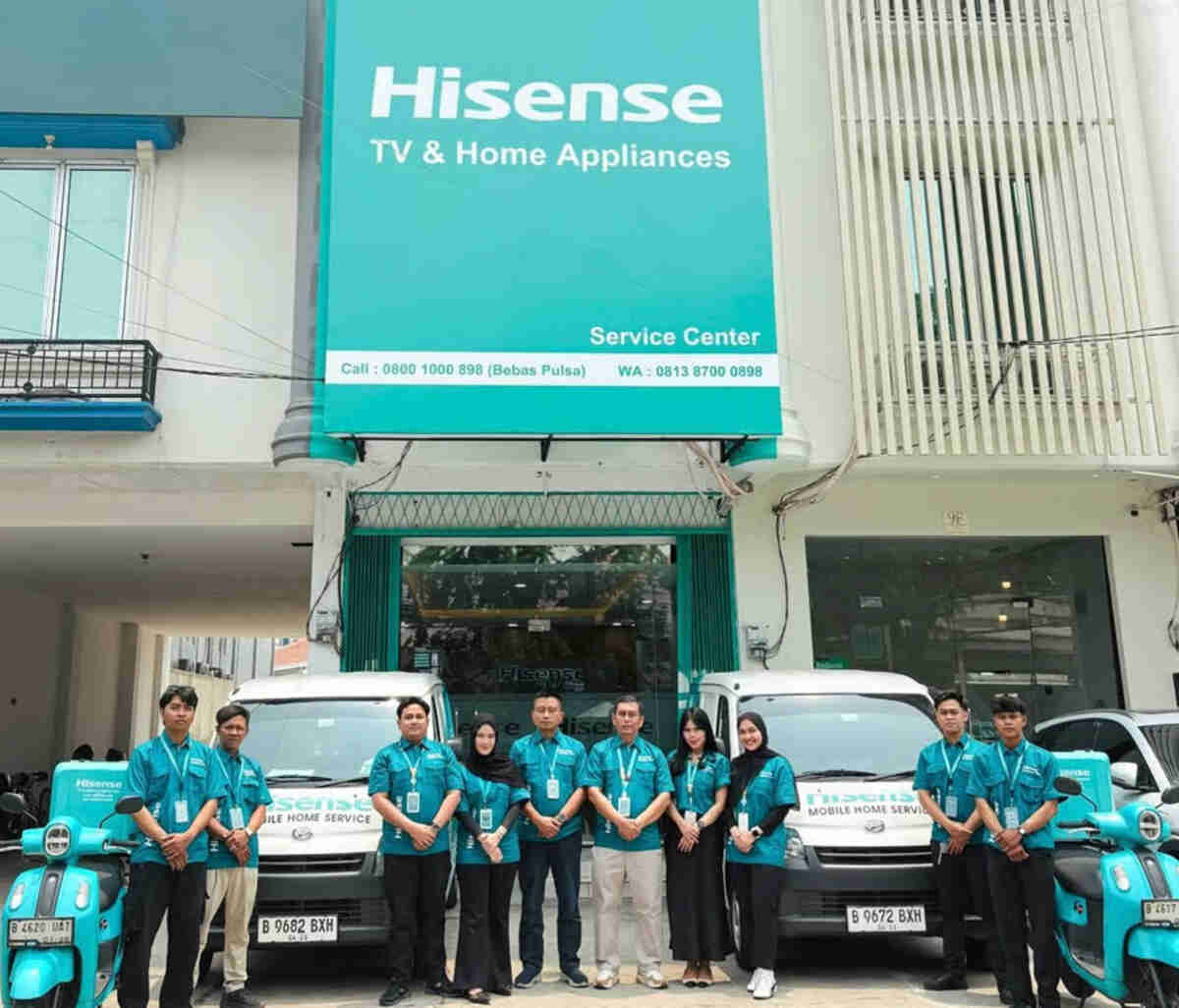 hisense hadirkan direct service center di jakarta barat untuk layanan purna jual yang lebih dekat