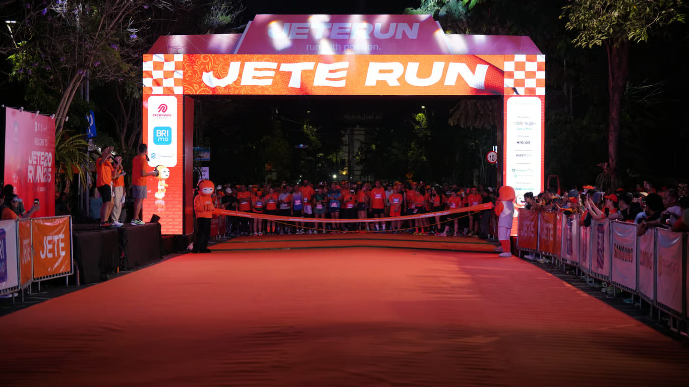 jete run 2026 perluas konsep festival, raih rekor muri dengan aktivitas terbanyak jete run 2026 perluas konsep festival, raih rekor muri dengan aktivitas terbanyak