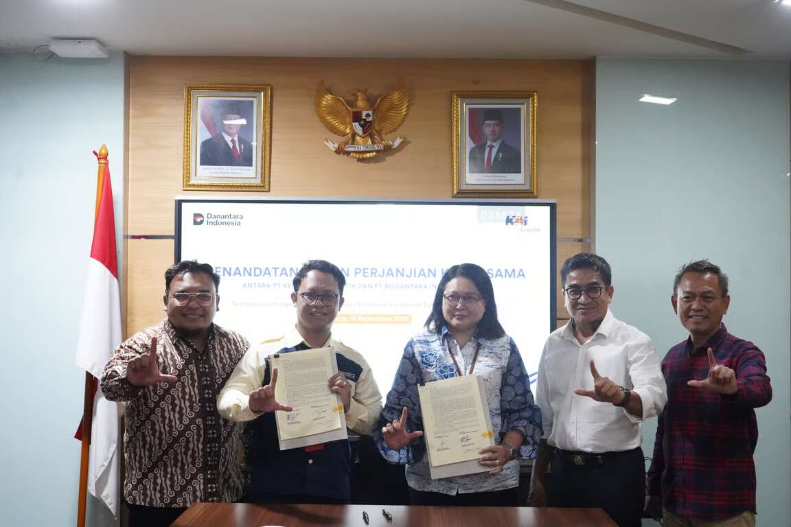 kai logistik bersama pt bogantara indo transport menandatangani perjanjian kerja sama kai logistik bersama pt bogantara indo transport menandatangani perjanjian kerja sama