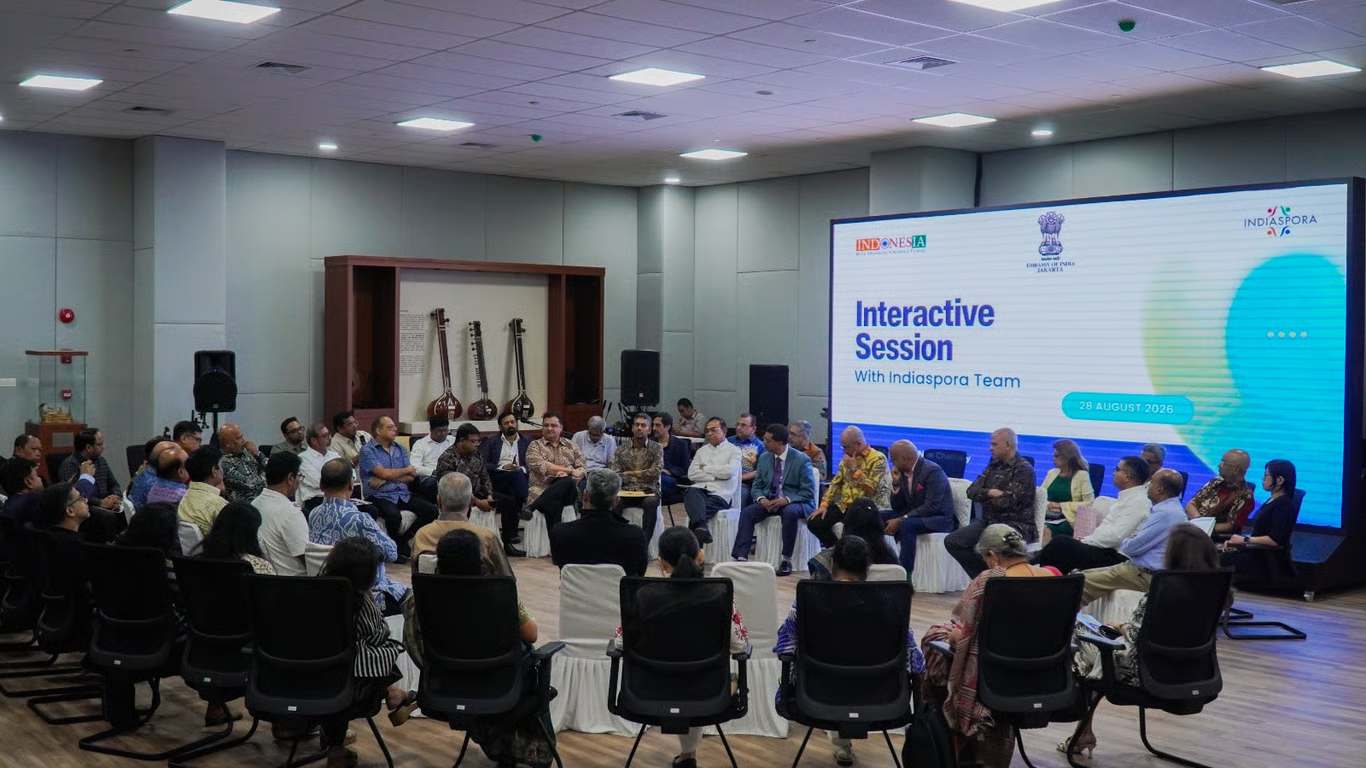 kedutaan besar india gelar sesi interaktif bersama indiaspora