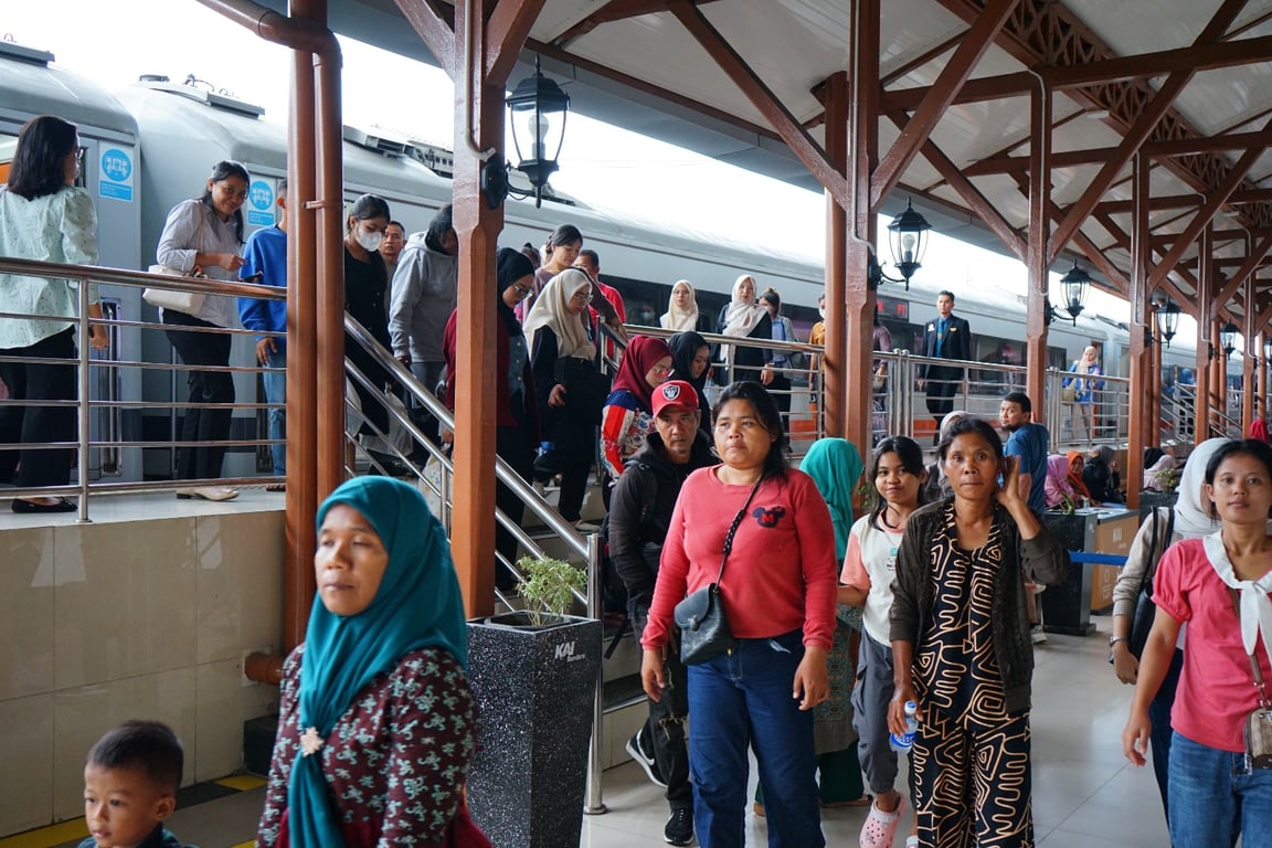 1 juta pergerakan penumpang, kai bandara perkuat konektivitas sekaligus tebar kepedulian di lubuk pakam