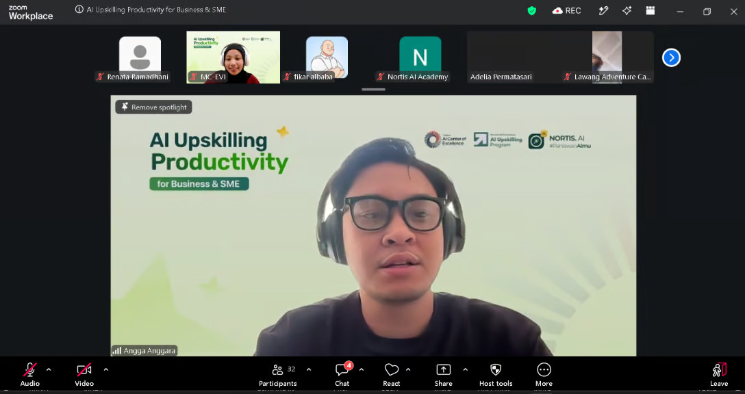 ai mulai jadi bagian dari workflow bisnis, telkom ai center malang perkuat kapabilitas digital pelaku usaha ai mulai jadi bagian dari workflow bisnis, telkom ai center malang perkuat kapabilitas digital pelaku usaha