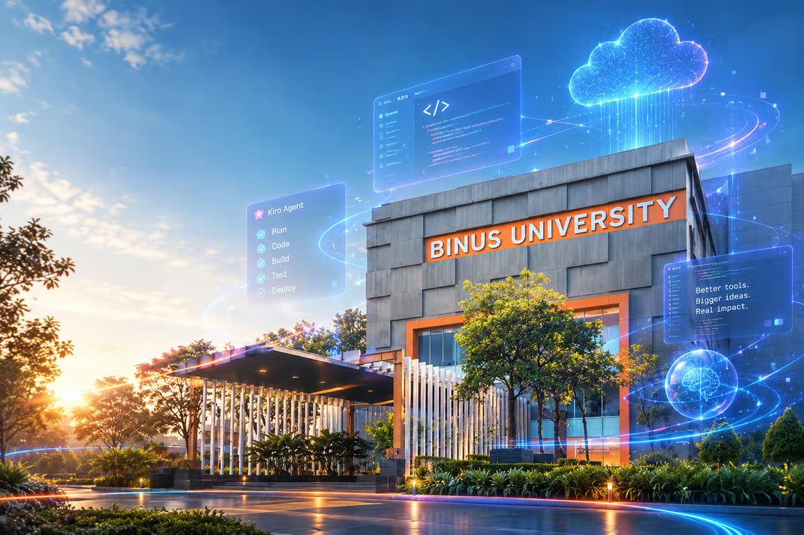 binus university terpilih sebagai satu satunya universitas di indonesia dalam kiro students, buka akses ai development eksklusif bagi binusian