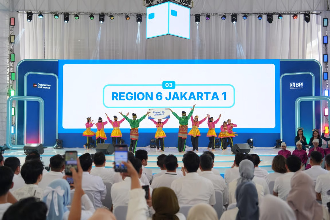 bri region 6 berpartisipasi dalam kick off sportartcular, semarakkan peringatan hut ke 31 bri