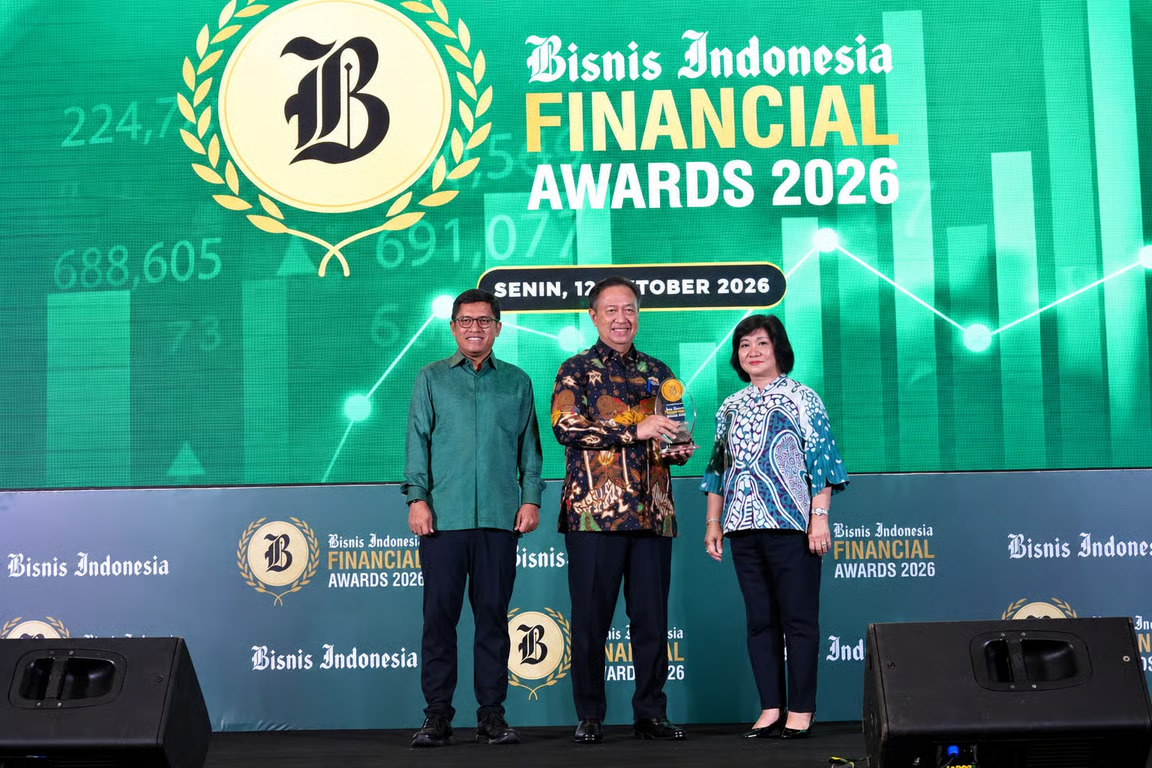 bank mandiri taspen raih penghargaan most efficient bank kbmi 2 di bifa 2026