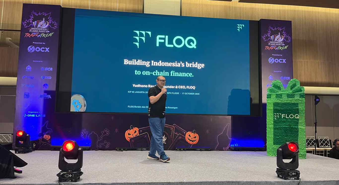 coo floq, suryo adipradono memberi sambutan di indonesia card party (icp) 2026 coo floq, suryo adipradono memberi sambutan di indonesia card party (icp) 2026