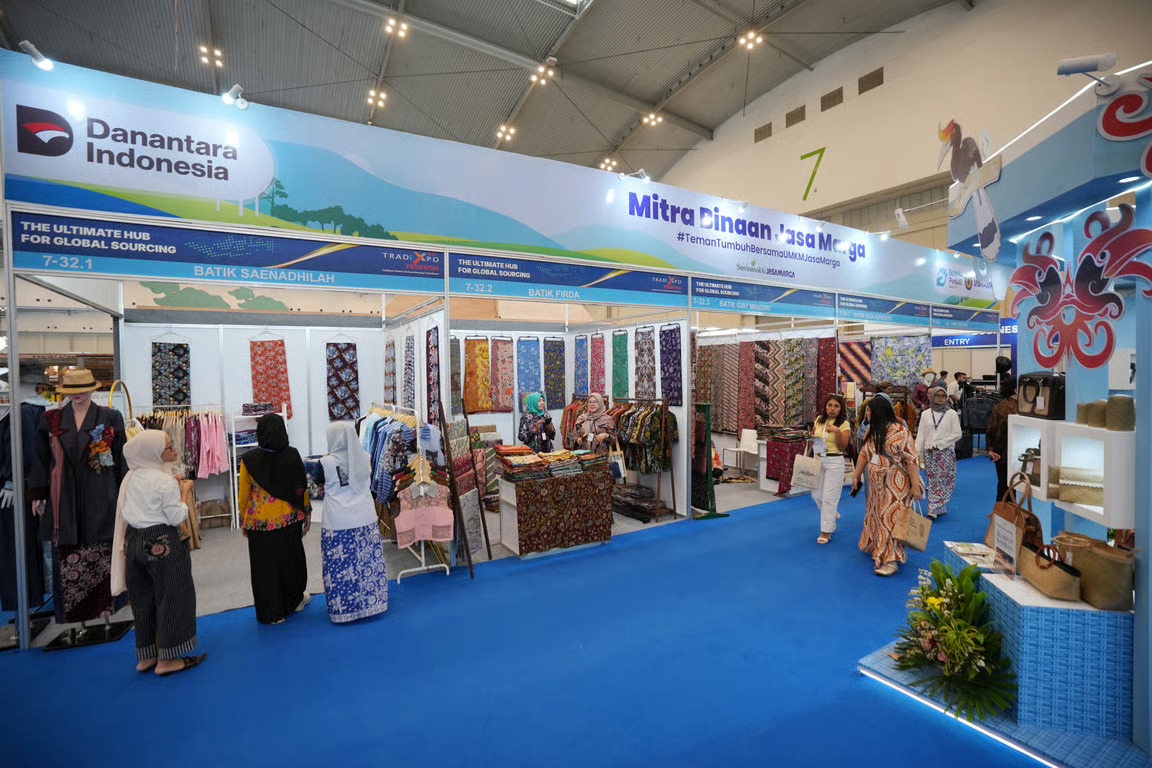 dorong umkm naik kelas, jasa marga fasilitasi lima umkm binaan di trade expo indonesia 2026