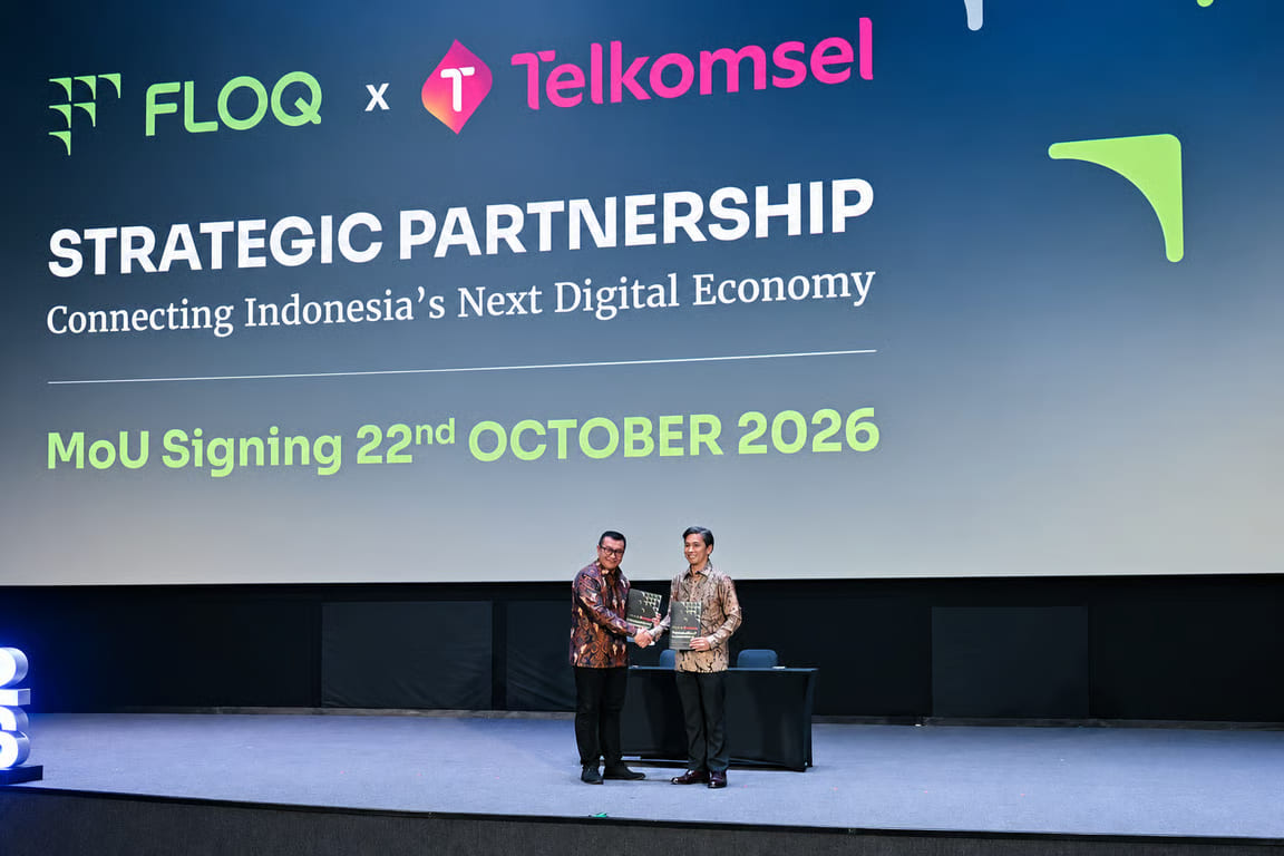 floq dan telkomsel jajaki perluasan akses aset digital floq dan telkomsel jajaki perluasan akses aset digital