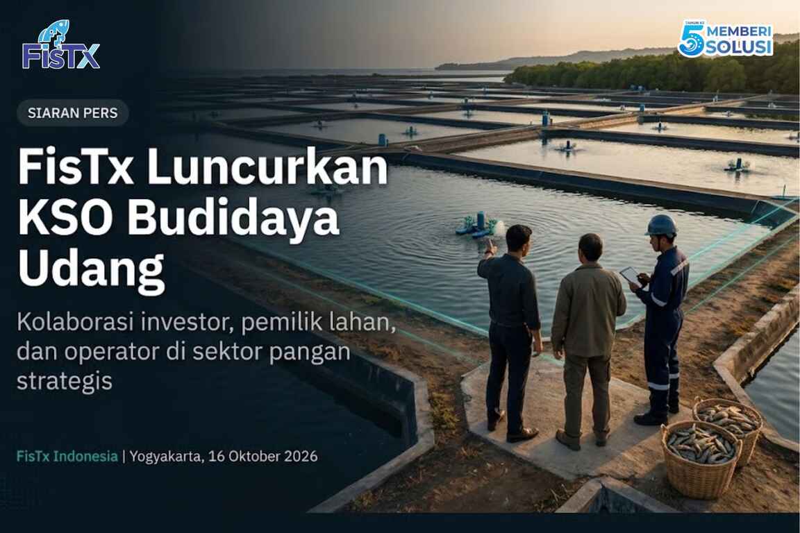 fistx indonesia luncurkan kso budidaya udang (1)