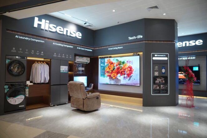 hisense hadirkan premium collections di luxtronics medan untuk pengalaman belanja yang lebih dekat